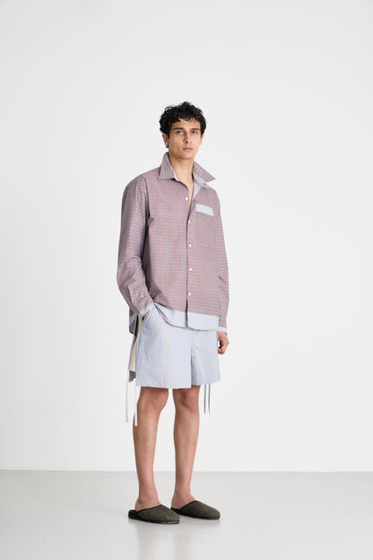 PRINTED ENGINEERED SHIRT