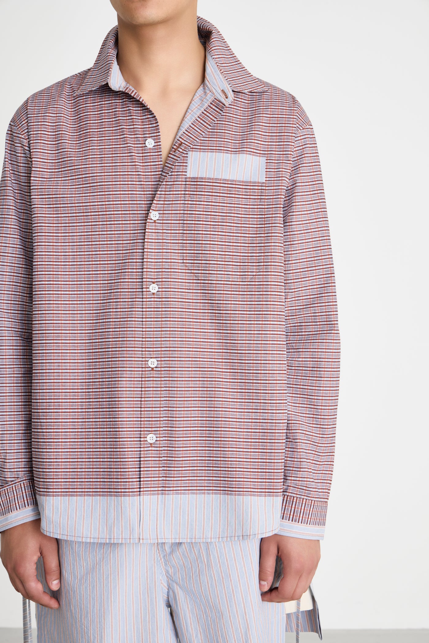 PRINTED ENGINEERED SHIRT