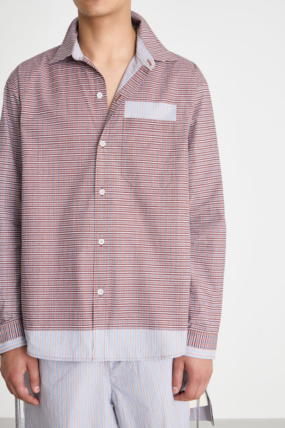 PRINTED ENGINEERED SHIRT