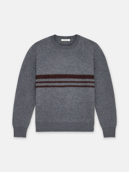 Felt Stripe Sweater