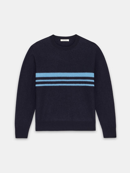 Felt Stripe Sweater