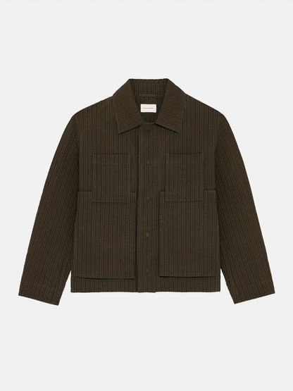 Embroidered Linestitch Worker Jacket