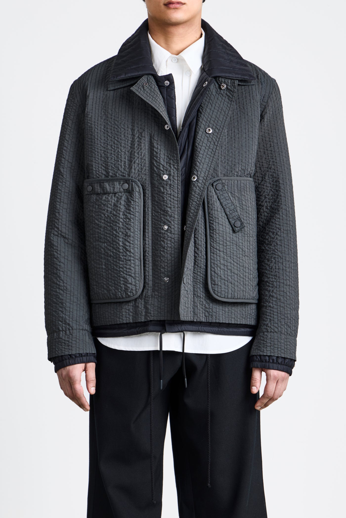 Double Quilt Worker Jacket