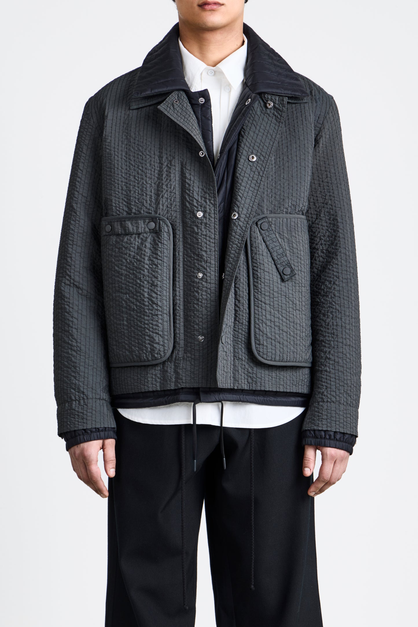Double Quilt Worker Jacket