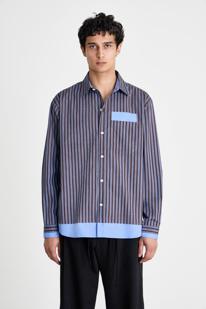 PRINTED ENGINEERED SHIRT