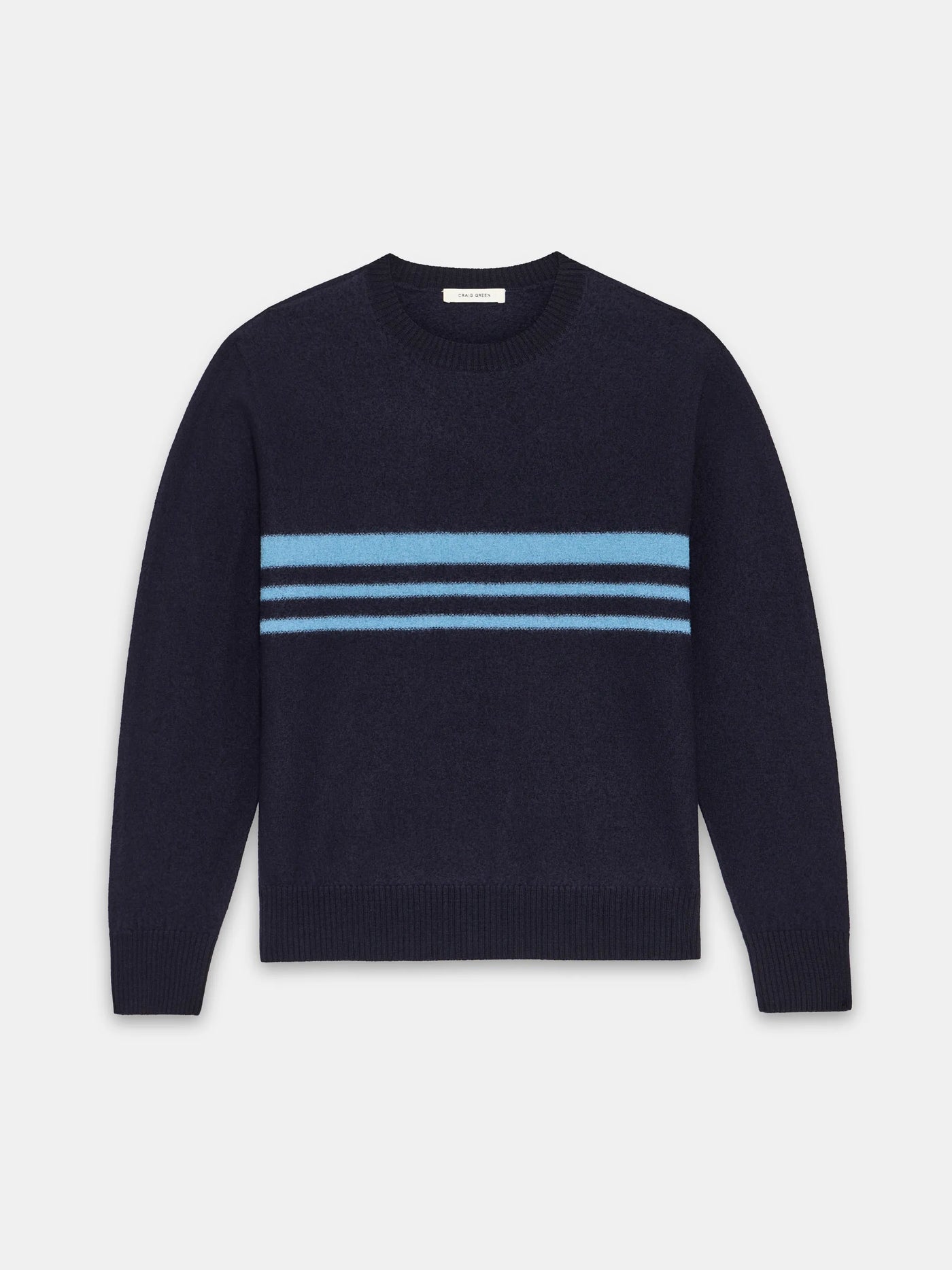 Felt Stripe Sweater