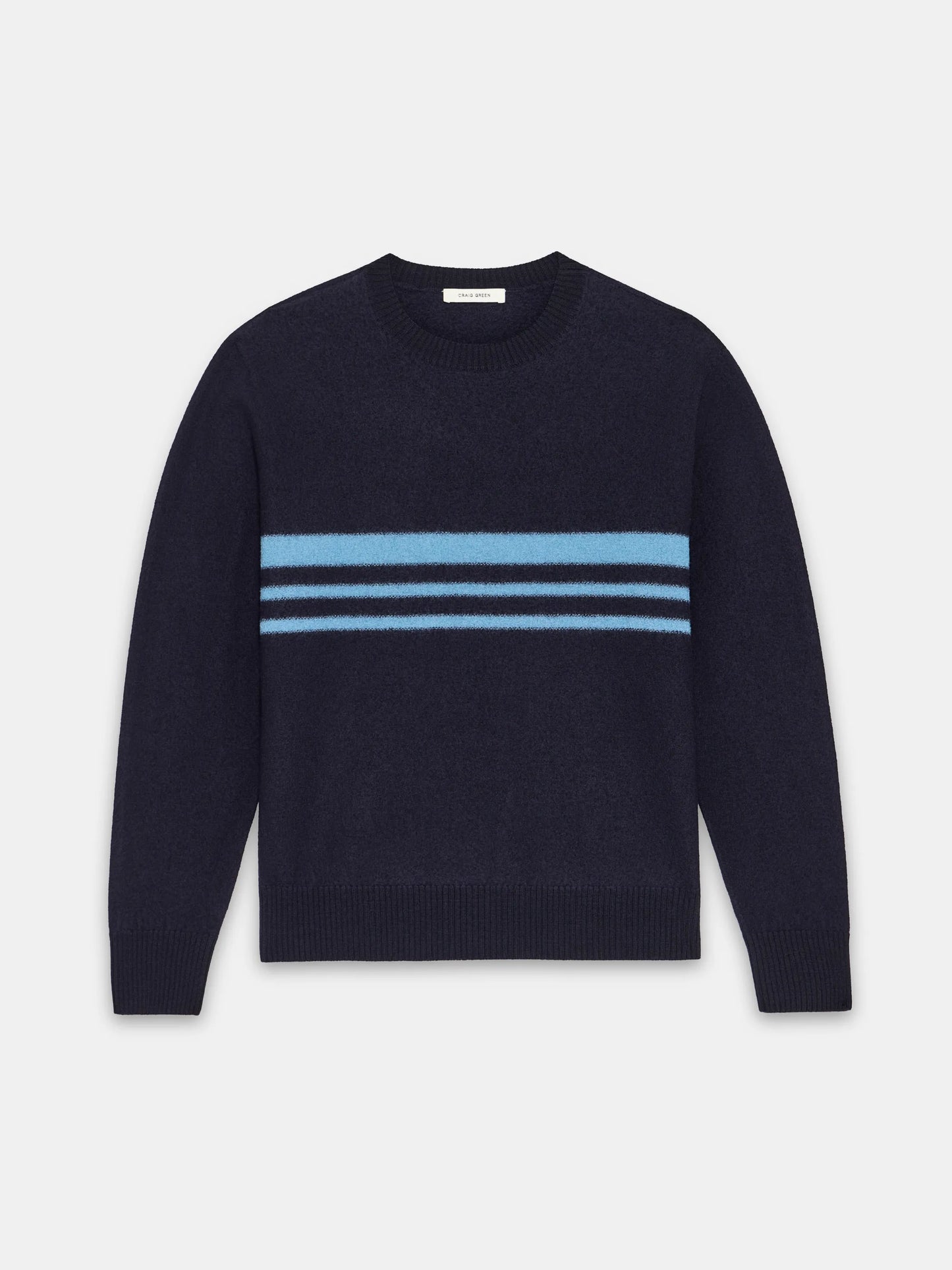 Felt Stripe Sweater