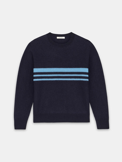Felt Stripe Sweater